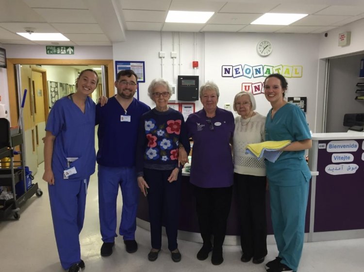 Caring residents donate to neonatal unit 